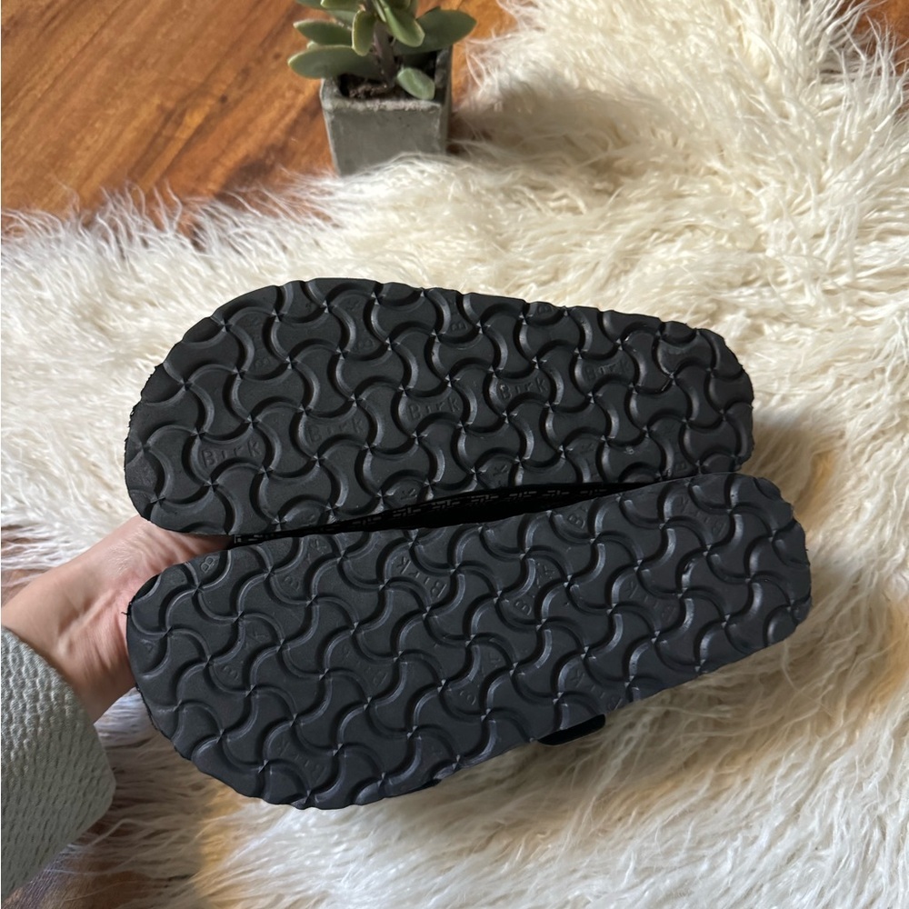 Birkenstock Platform Sandals Black White - Picture 6 of 6